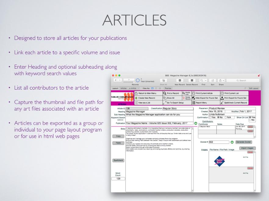 Articles